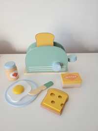 Drewniany toster opiekacz zabawka edukacyjna dla dzieci
