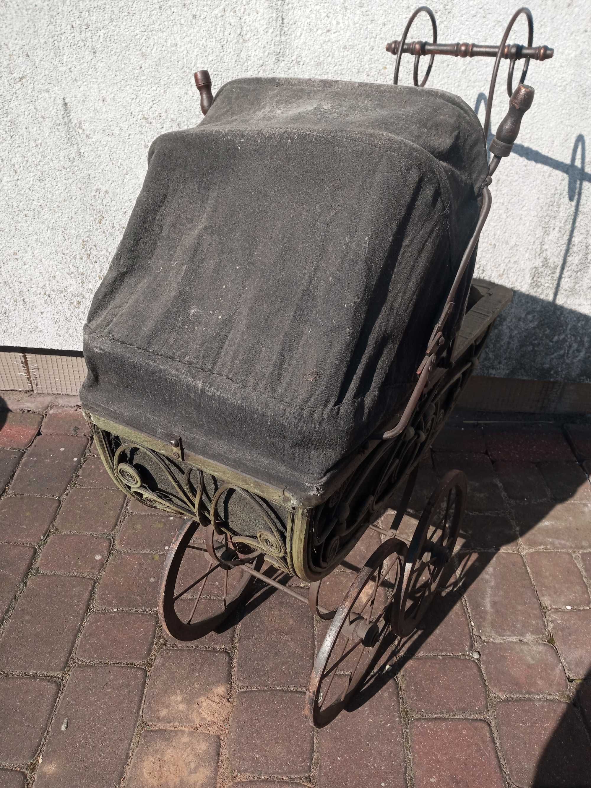 Zabytkowy wózek dla lalek z XIX w. - PROMOCJA