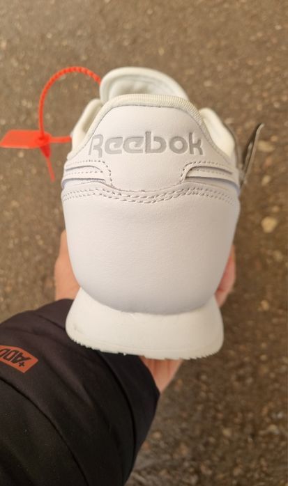 Кроссовки РИБОК (REEBOK) белый кожа