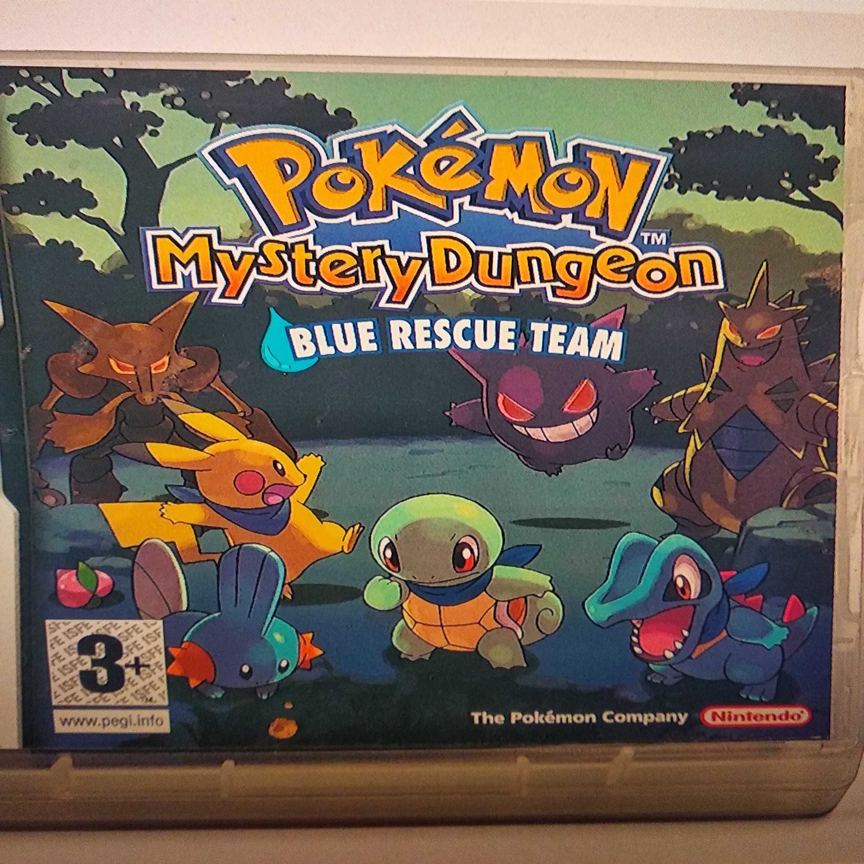 картридж игры Pokemon Mystery Dungeon: Blue Rescue Team — Nintendo DS