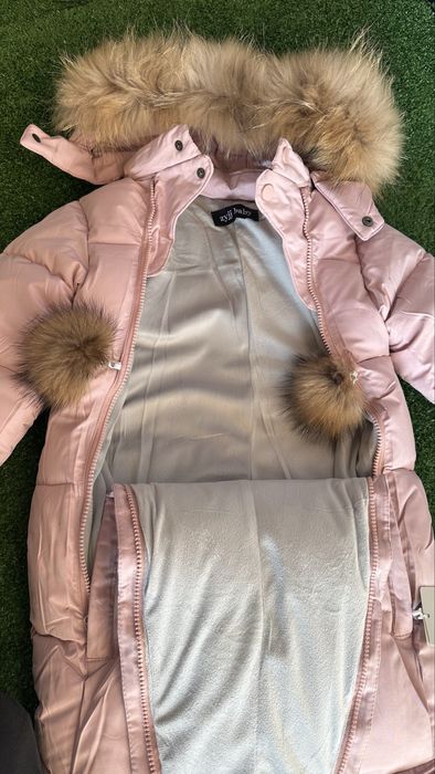 Зимовий комбінезон на дівчинку