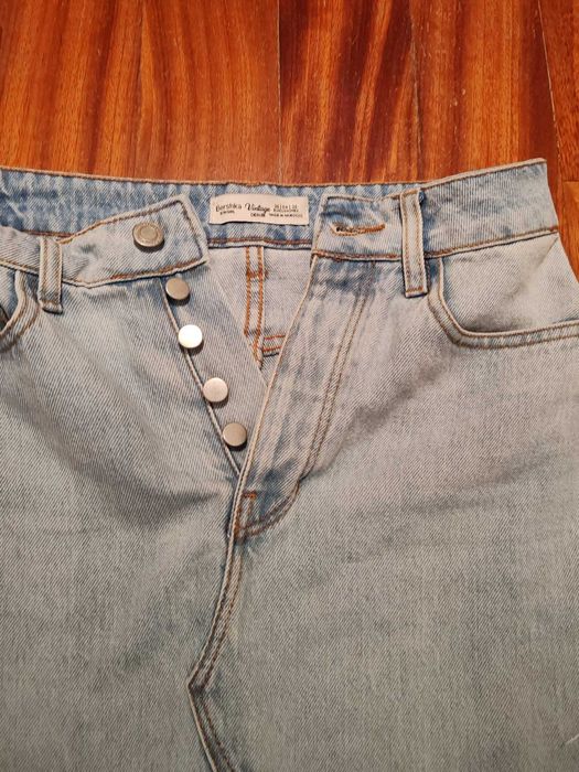 Saia de ganga da marca Bershka. Sem uso.
