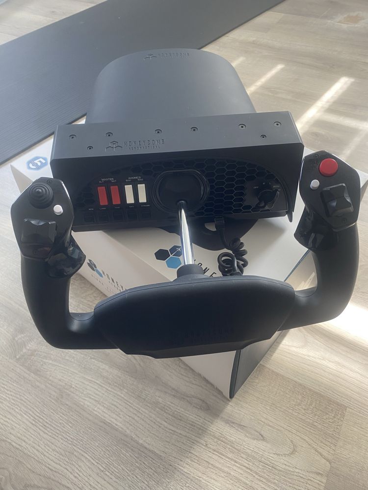 Honeycomb alpha flight yoke Joystick wolant flight simulator