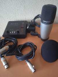 Студийный микрофон Samson C01 с предусилителем и фантомным питанием