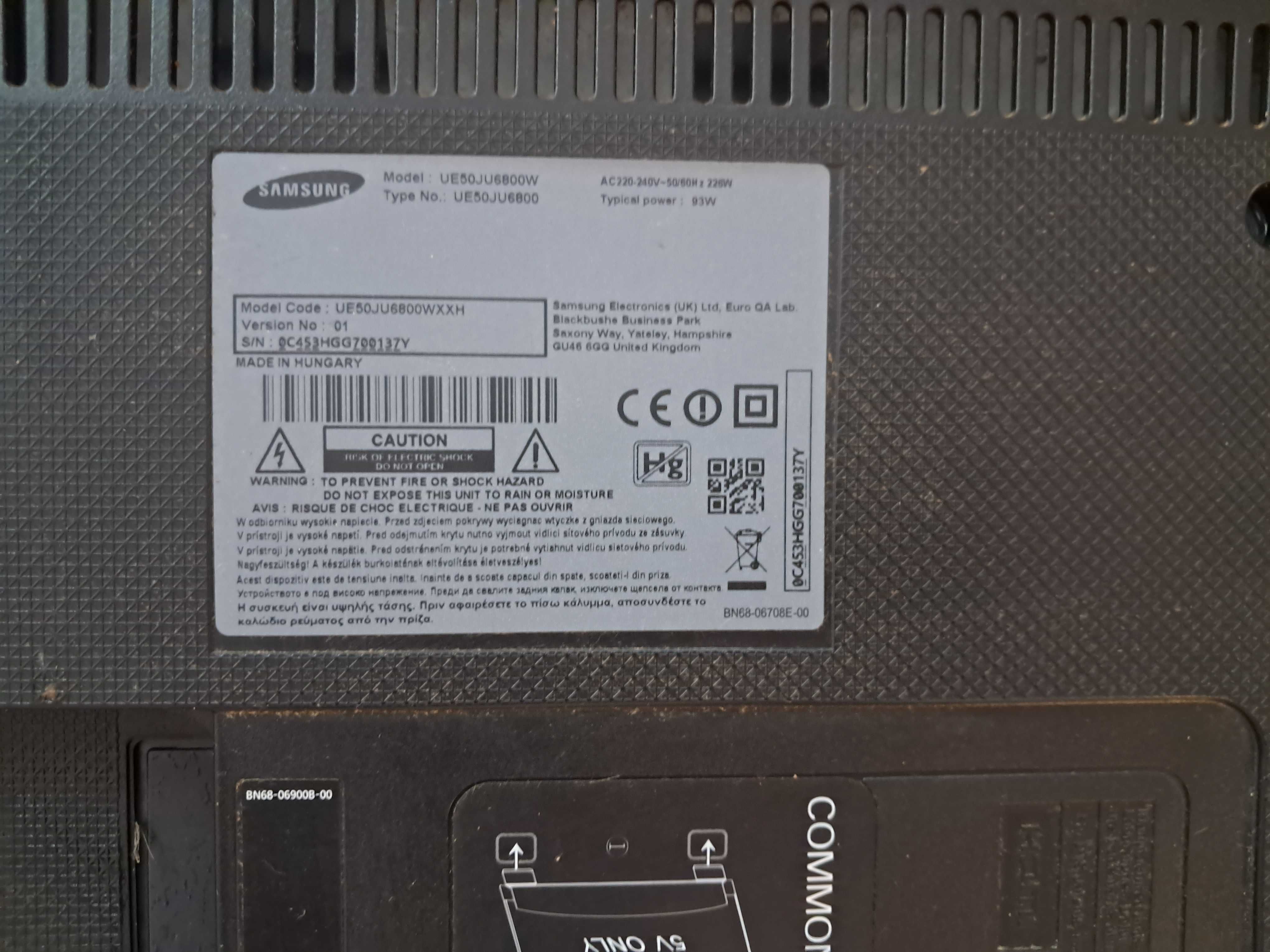 Samsung UE50JU6800W