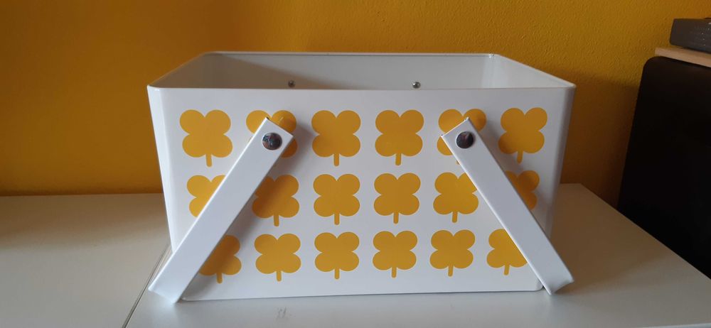 Cesto metálico para piquenique (novo)