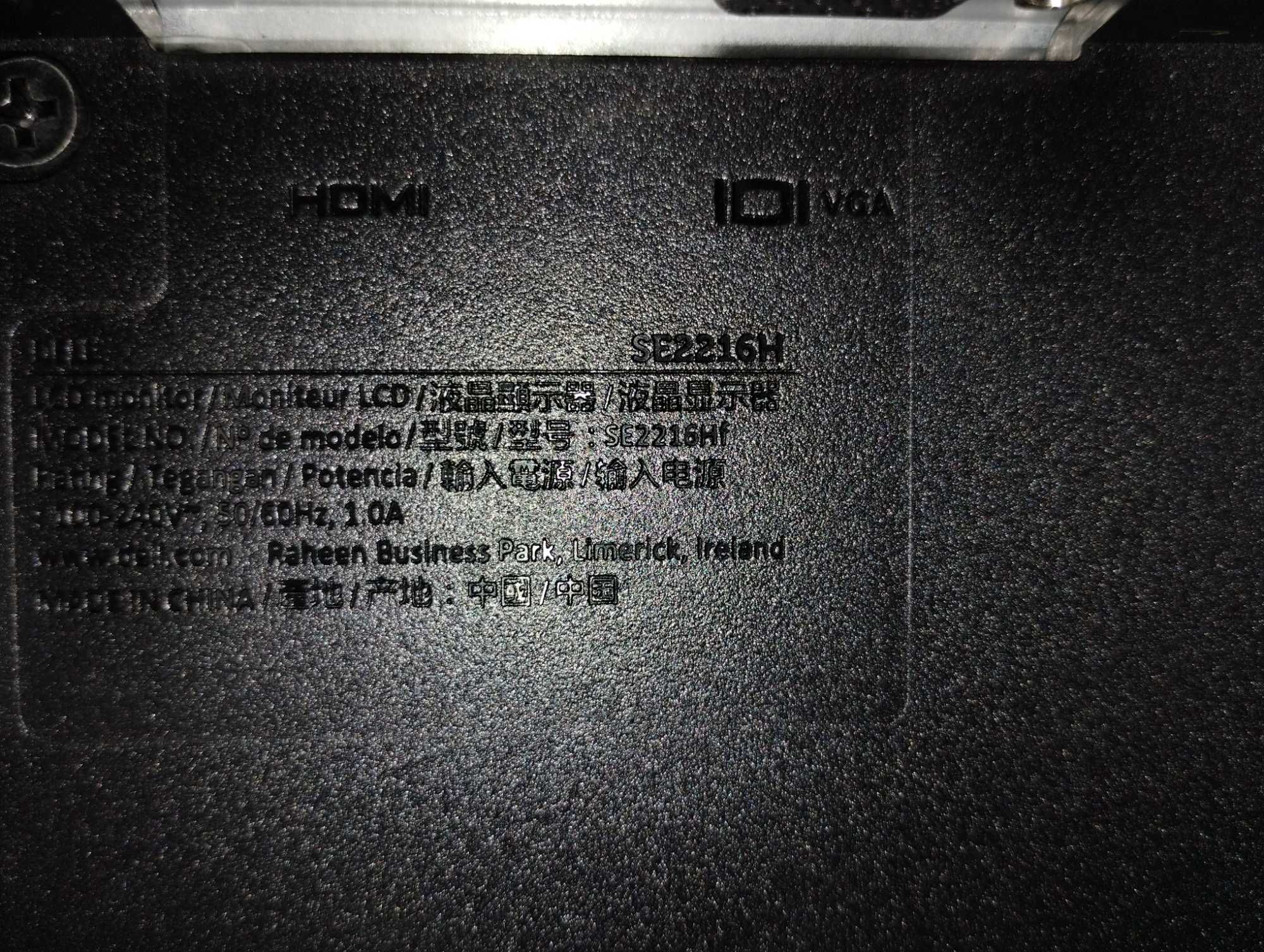 Monitor Dell SE2216H