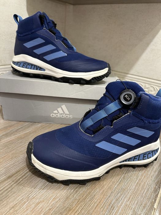 Adidas Fortarun Boa 40 зимові чоботи черевики хайтопи кросівки