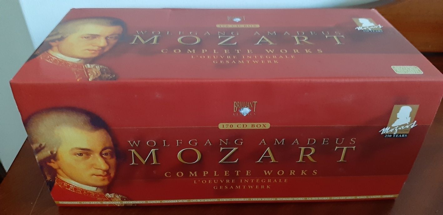 Cd s  Obra completa Mozart