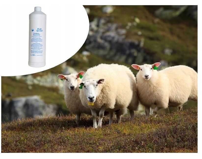 Lanolina niemiecka koncentrat do prania wełny 1L