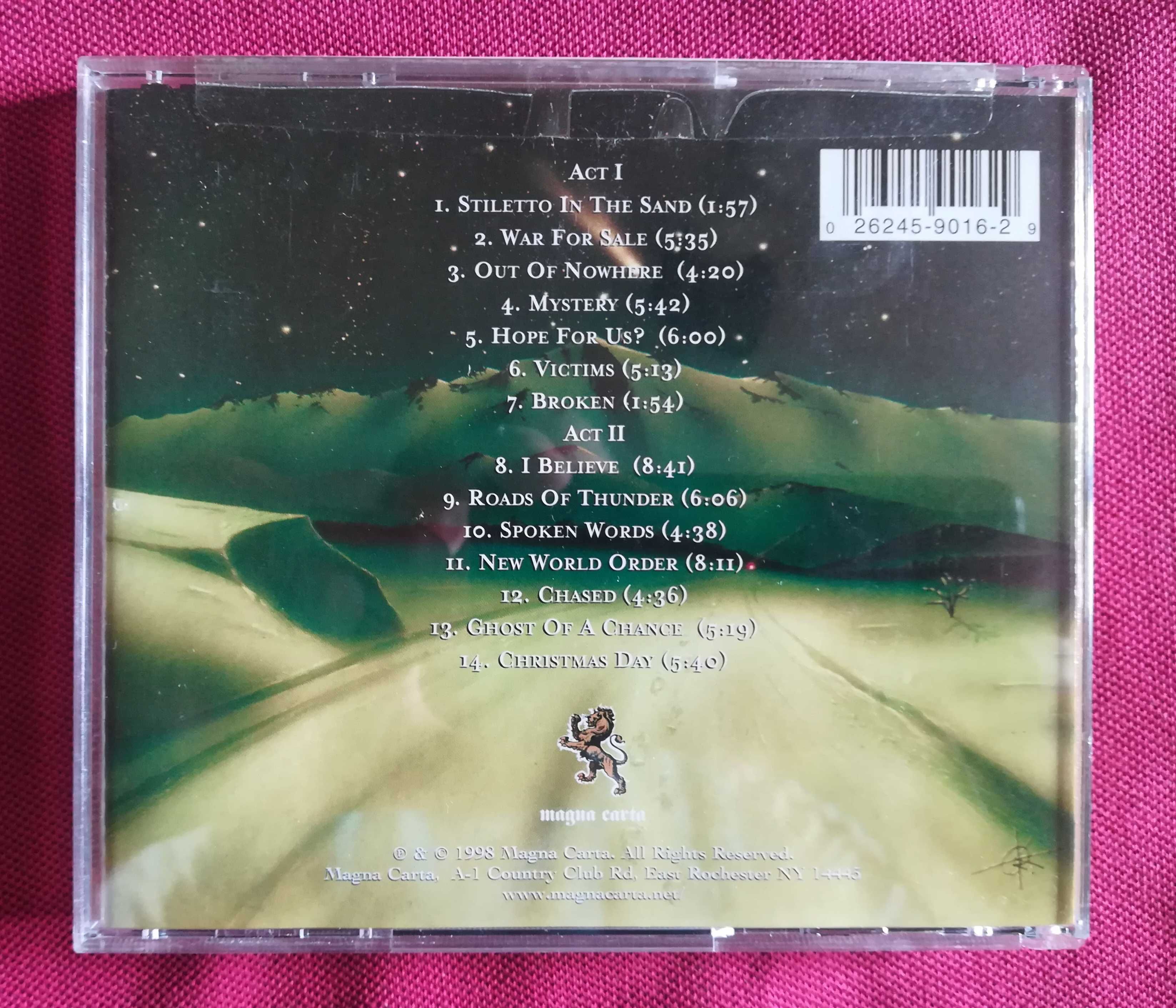 Shadow Gallery"Tyrany".Cd.Stan idealny   Wydanie USA.