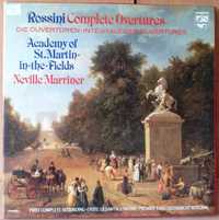 Rossini Complete Overtures-Academy of St...Neville Marriner 4LP Winyl