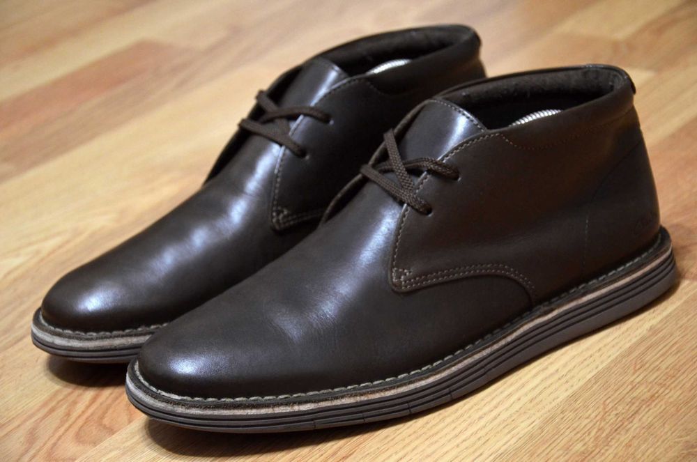 Сlarks, оригінал шкіряні черевики  46/47