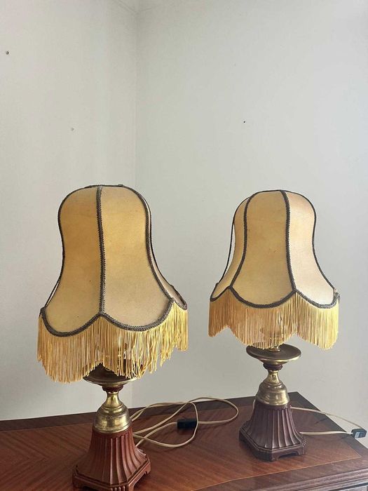 Conjunto de candeeiros decorativos