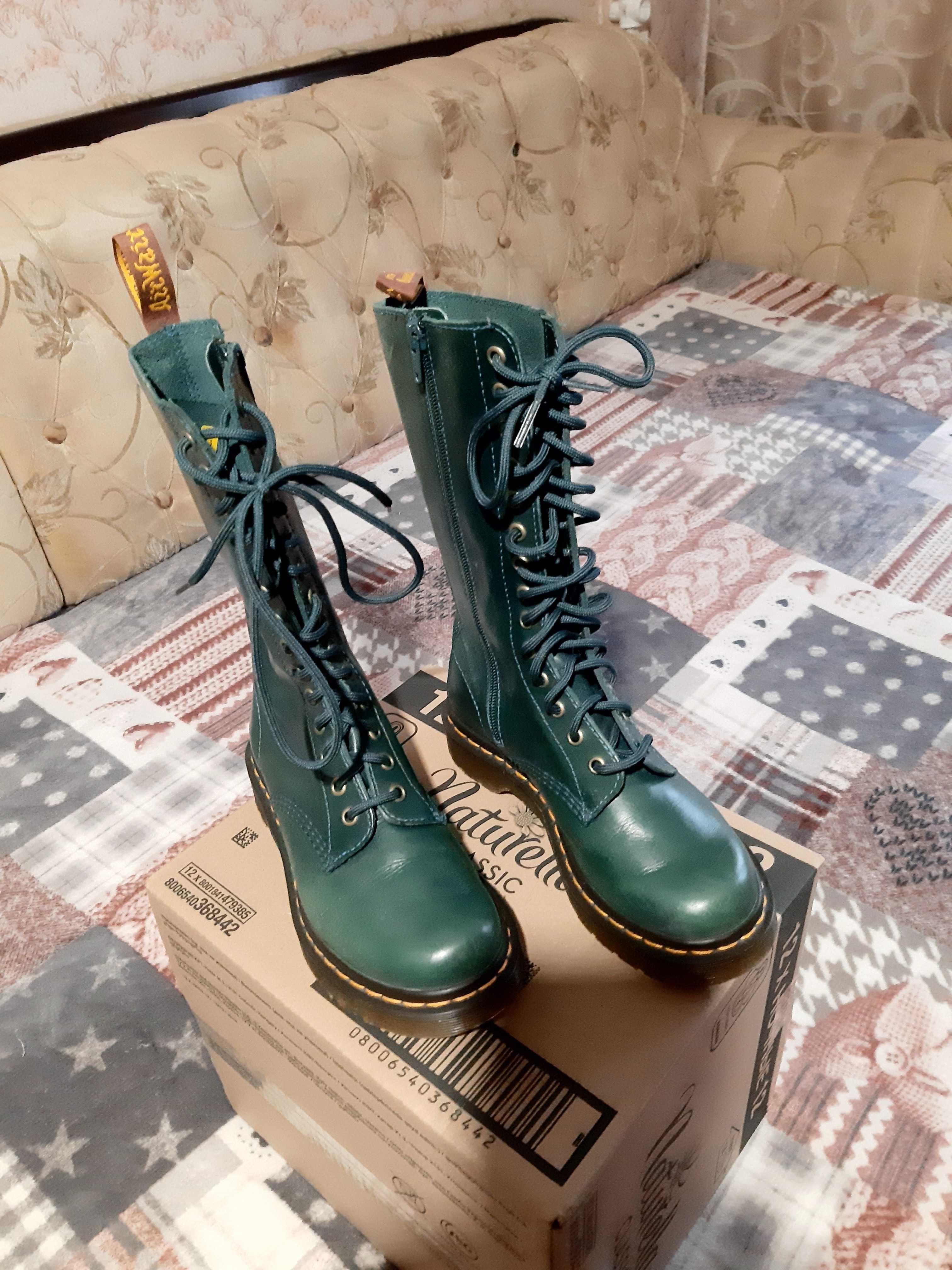 Ботинки высоки демисезонные dr.Martens
