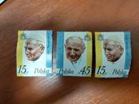 znaczki poczowe z 1987r. Jan Paweł II trzecia wizyta papieża w Polsce