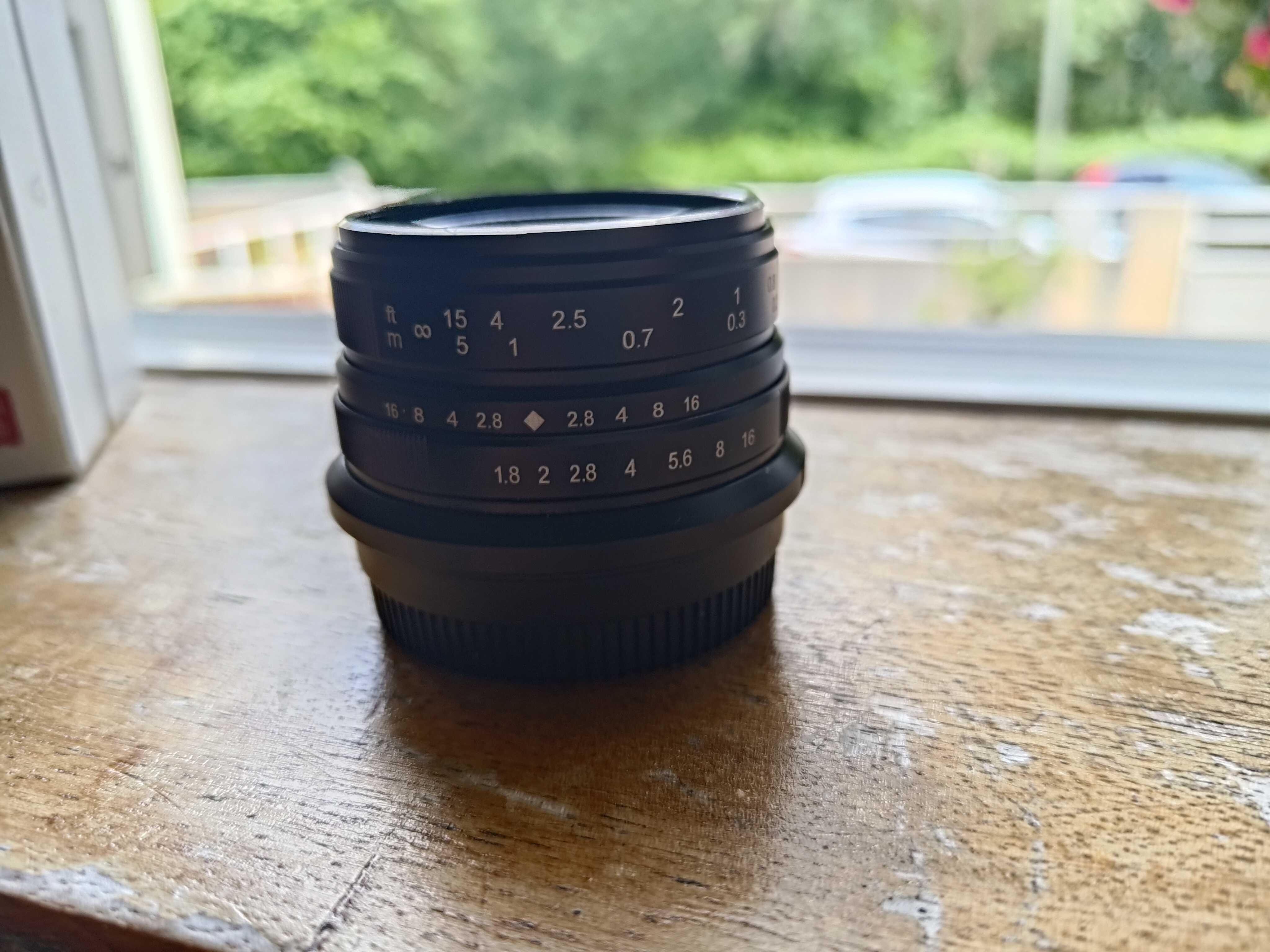 7Artisans 25mm f1.8 para Fujifilm