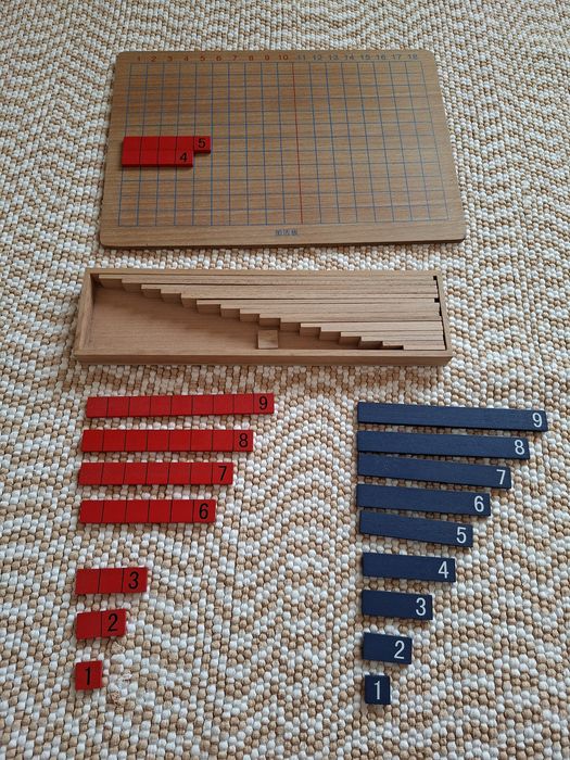 Montessori material matemática