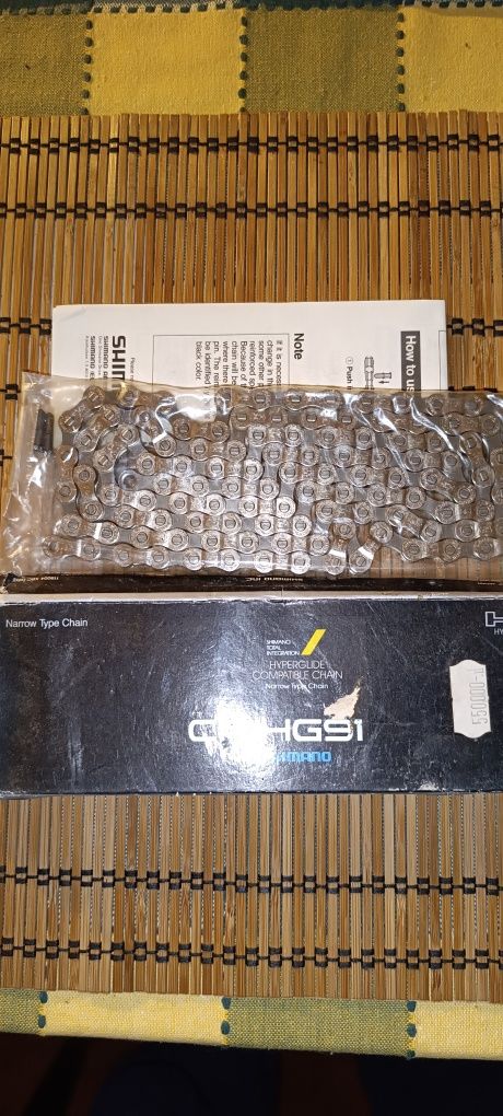 Shimano CN-HG 91 Łańcuch nowy, 116 ogniw.