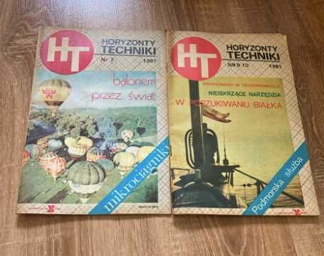 Horyzonty Techniki nr 7/91 i 9-10/81