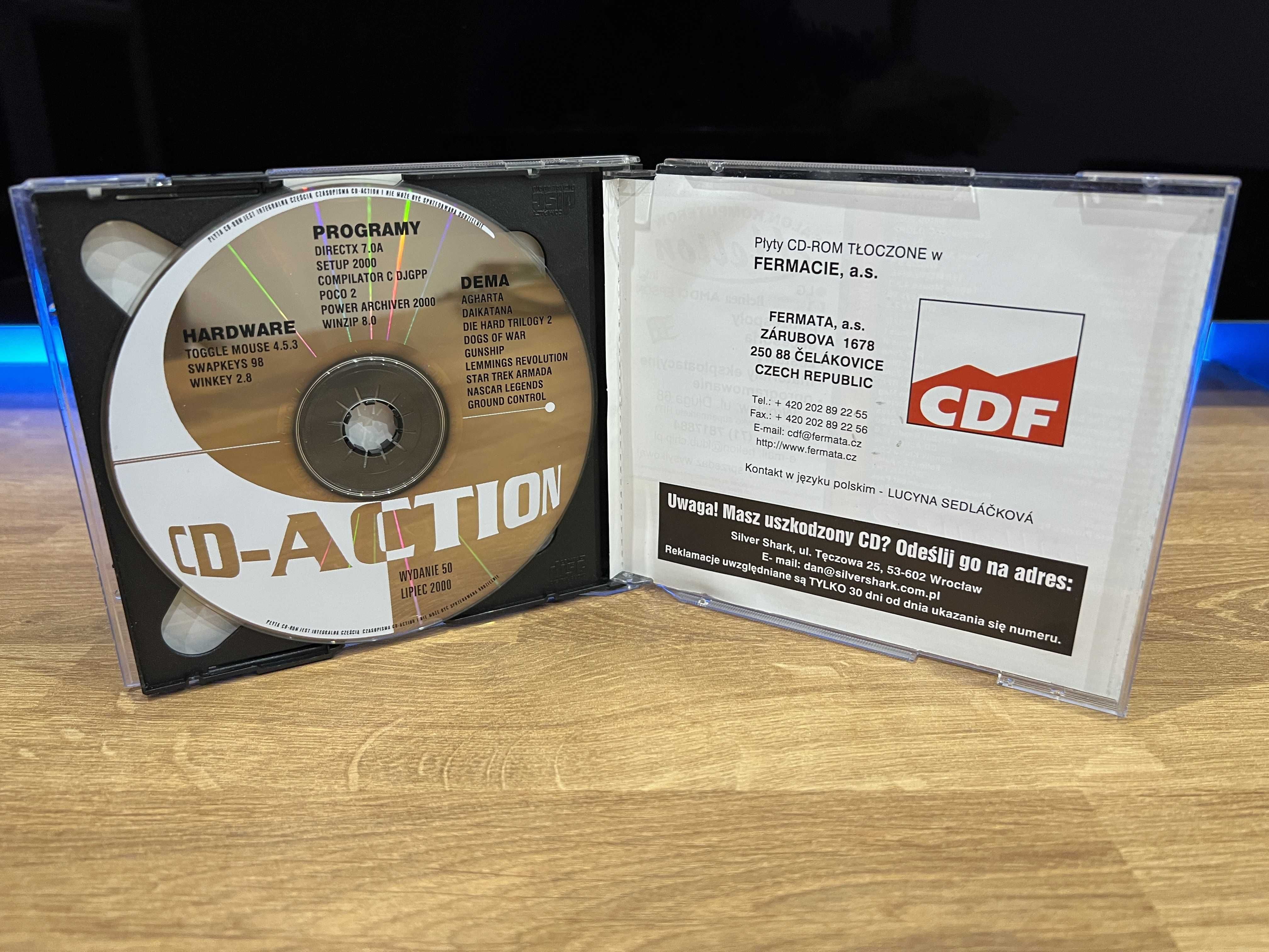 CD-Action wydanie nr 50 Lipiec 7/2000 Jewel Case Fallout 2