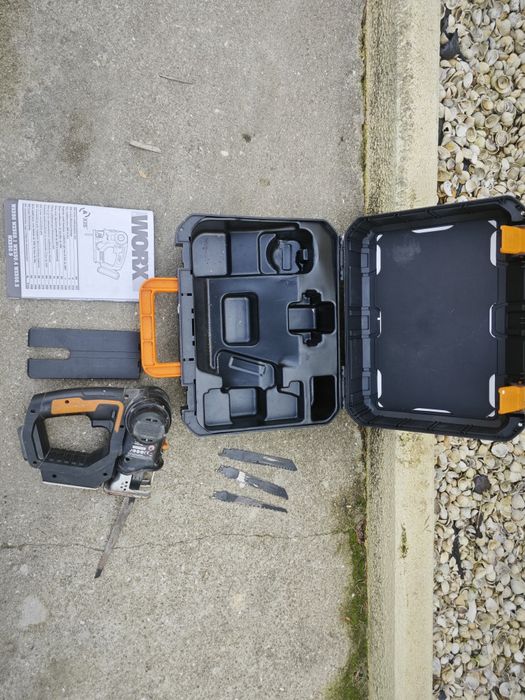 Worx Corta relva + tico-tico 2em1 + berbequim + 1 bateria e carregador