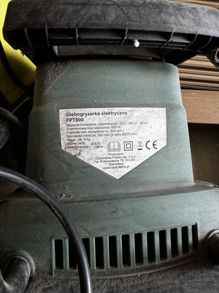 Glebogryzarka elektryczna castorama