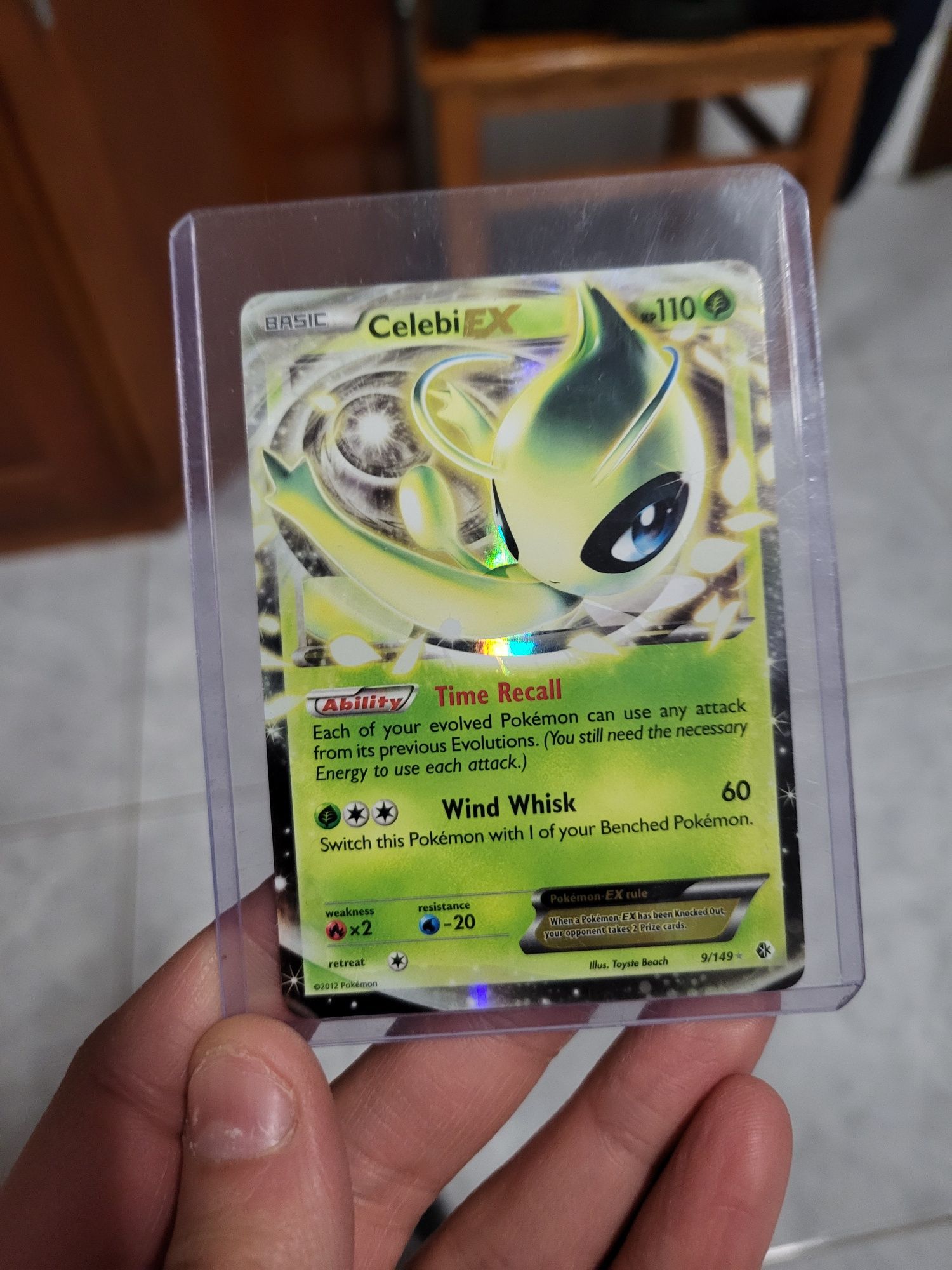 Cartas de Pokémon Originais Raras EX Celebi Blastoise