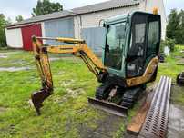 Minikoparka YANMAR 2014 rok w oryginale komplet 3 łyżek 1730kg + Linia