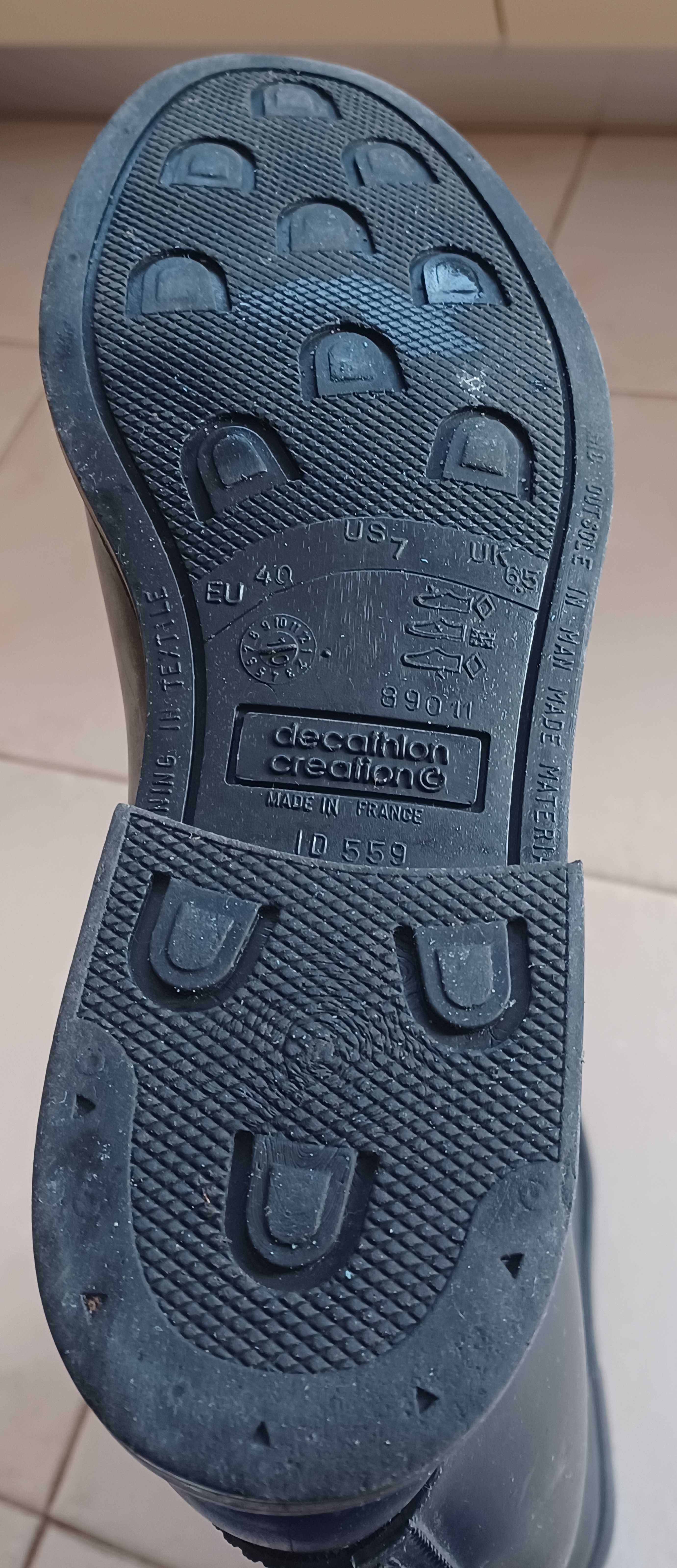 Equitação - Botas de Montar Decathlon nº 40