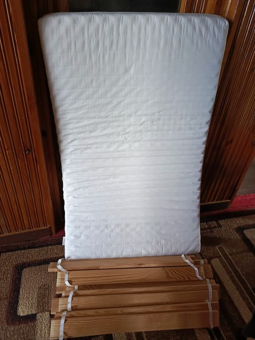 Łóżko dziecięce Ikea drewniane rosnące razem z dzieckiem