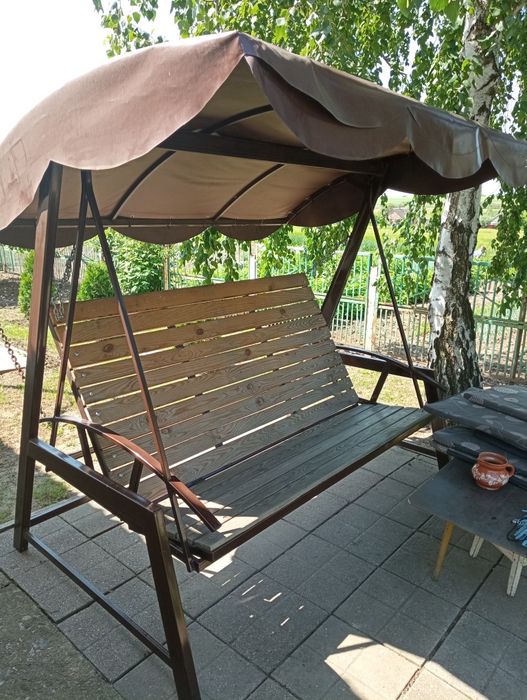 Садова гойдалка (розкладна)