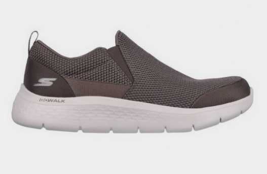 Оригінальні чоловічі сліпони skechers / коричневі сліпони