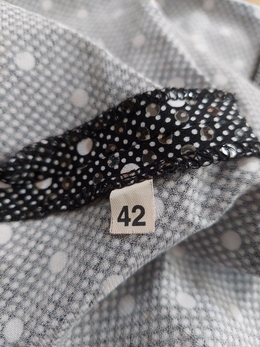 Vintage bluzka+spódnica (komplet) rozm 42