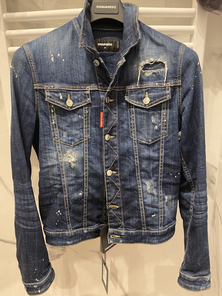 Dsquared2 kurtka jeansowa rozmiar IT48