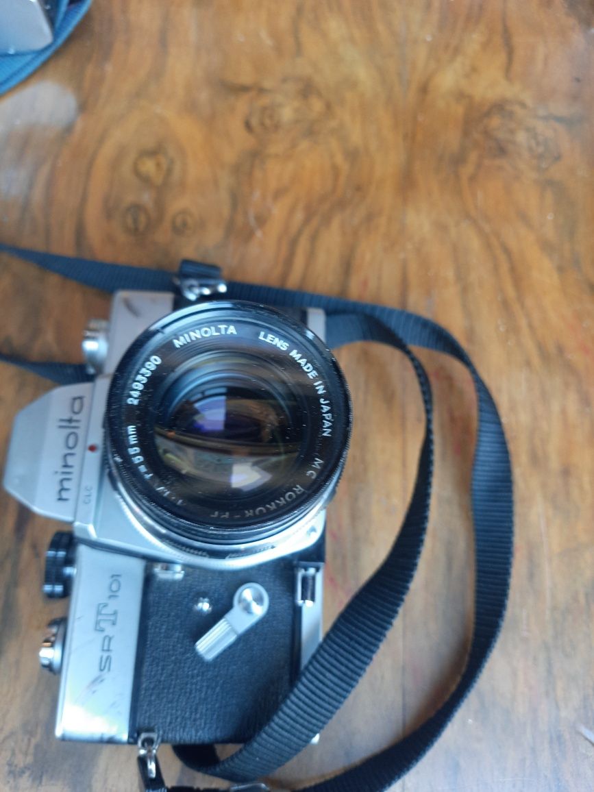 Minolta SRT 101 Mc krokkor-pf 1:1.7 tmF55mm minolta