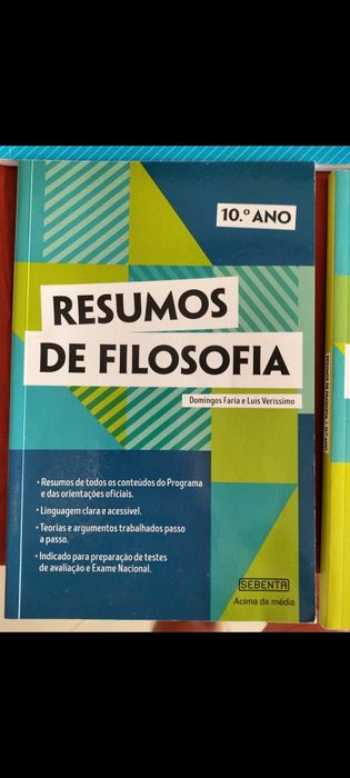 Livros/Manuais para Exame de Filosofia