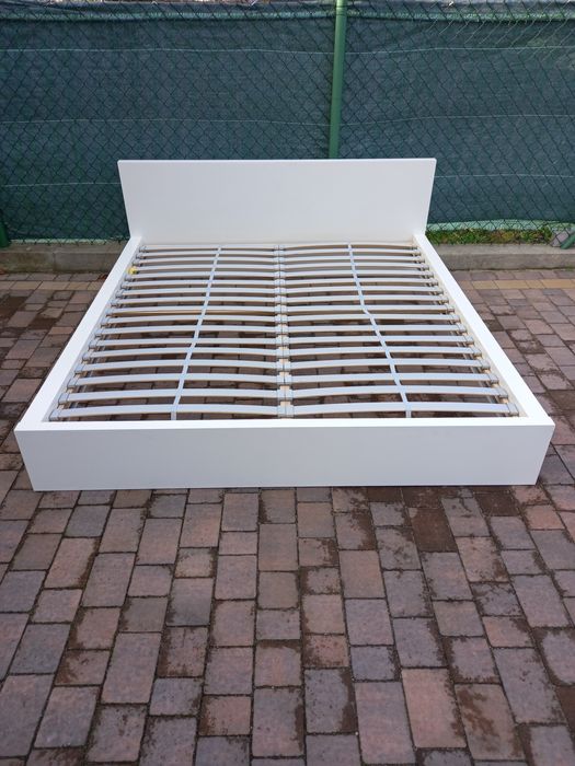Łóżko Ikea Malm 180 x 200 biały mat