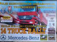 Plakat 14 Truck Rally Mercedes Mercedes-Benz (dawny Rajd Jelcza) 1999