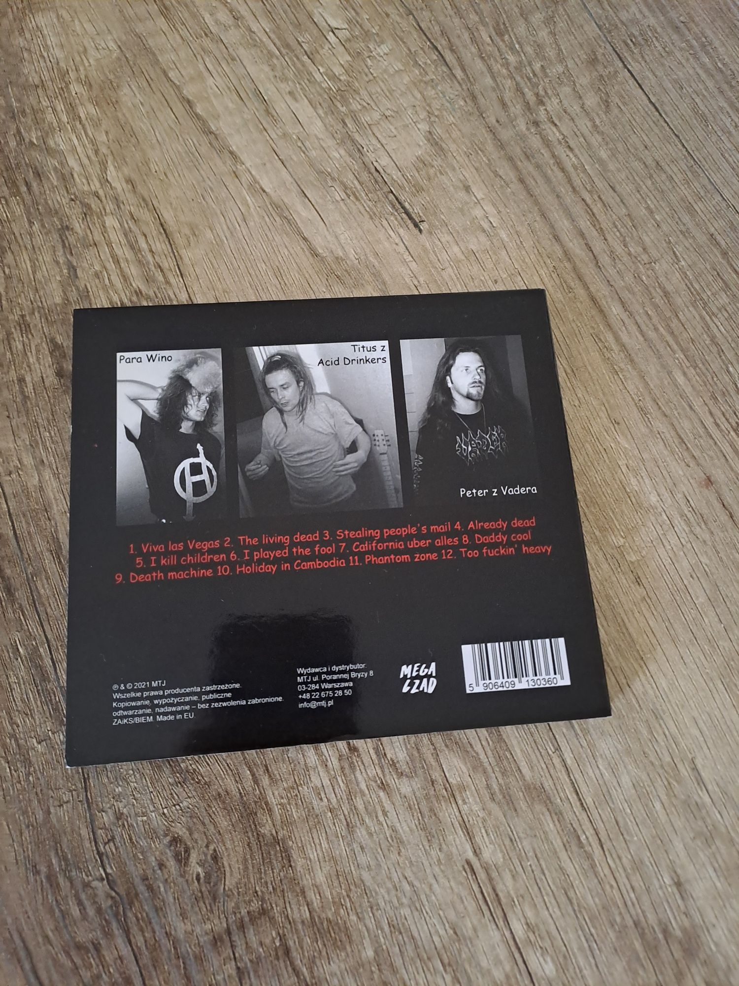 Para Wino Bandid Rockin' CD