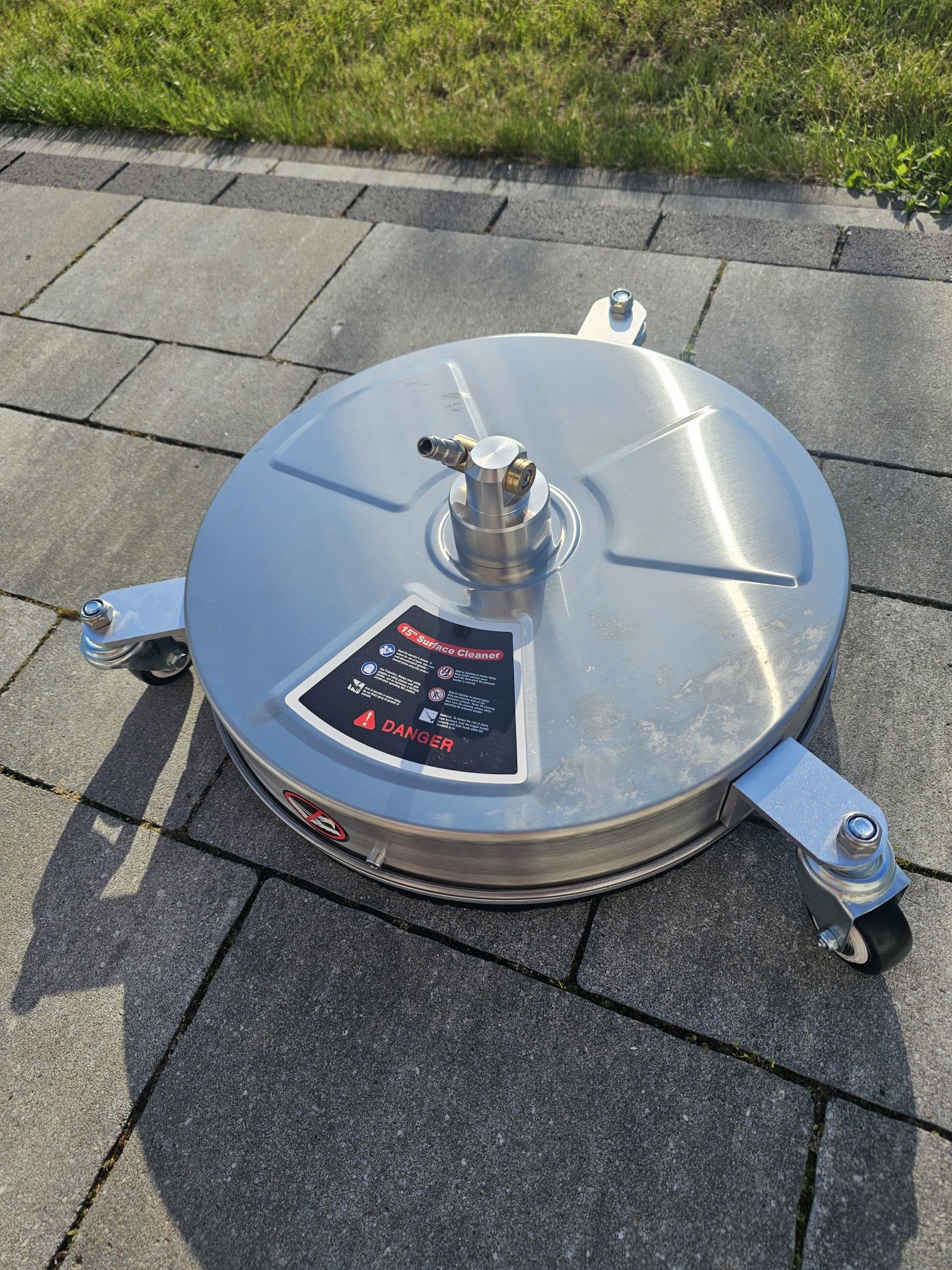 Szczotka/Platforma/Talerz do mycia kostki 15" - T-racer/Mosmatic