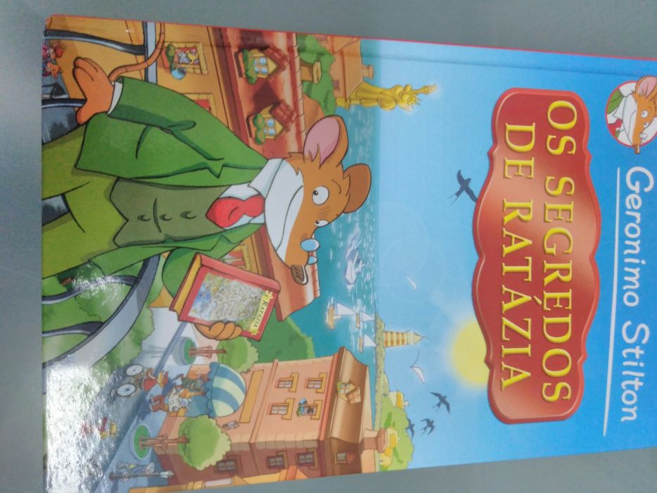 Livros infantis Geronimo Stilton