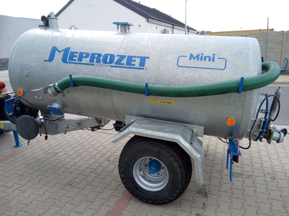Beczkowóz asenizacyjny Meprozet Kościan 4 300 l beczka wóz jak NOWA