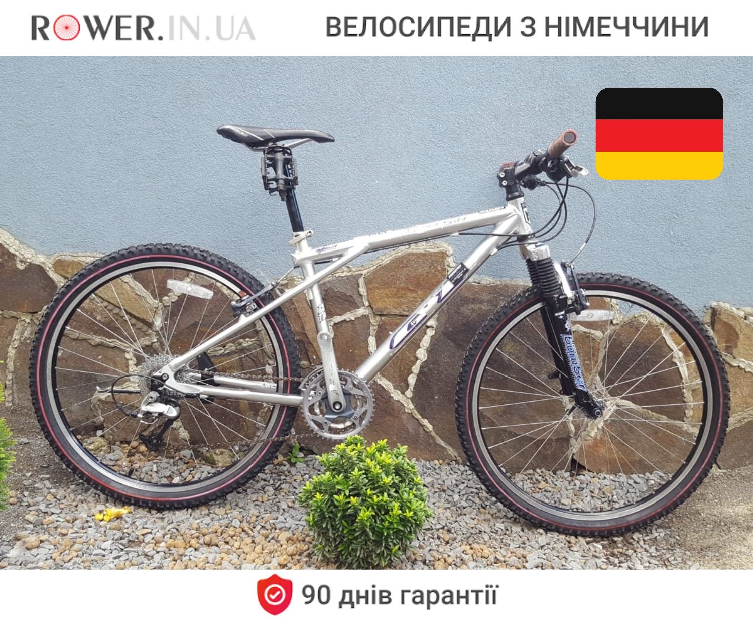 Алюмінієвий гірський велосипед бу з Європи GT Avalanche 50 26 A8