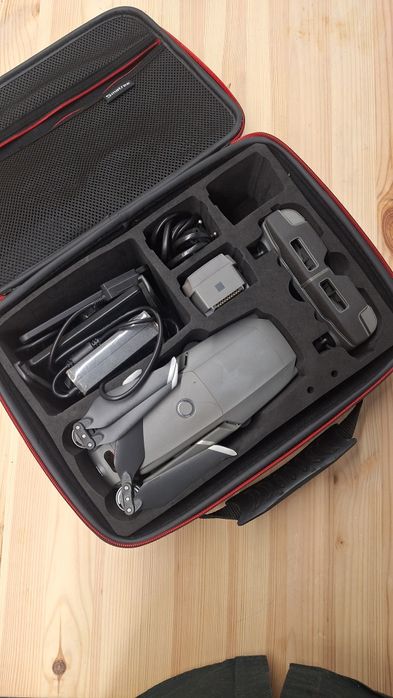 Drone dji mavic 2 pro c/ 2 baterias,  case e filtros