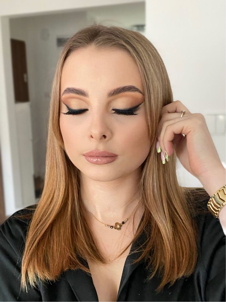 Makijaż ślubny, okazjonalny /Make up Nysa / Opole. Lekcja makijażu