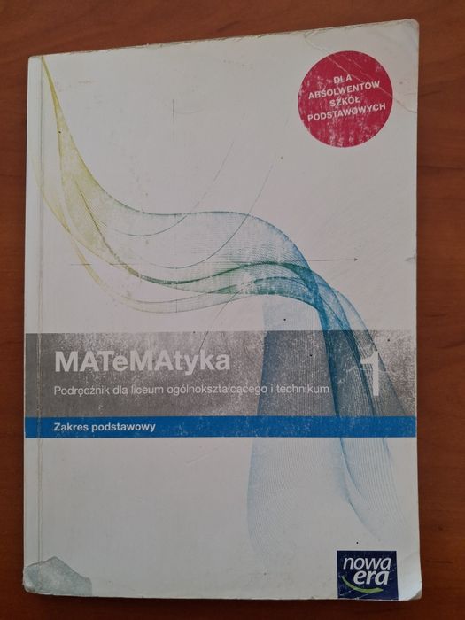 Podręcznik Matematyka 1