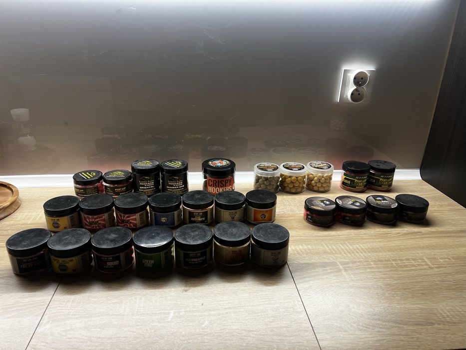28 paczek popup massive baits, lemke baits , jet fish i inne