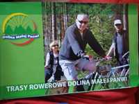 Trasy rowerowe doliny Małej Panwi mapa oraz 4 x 100 dla Polski Gruda