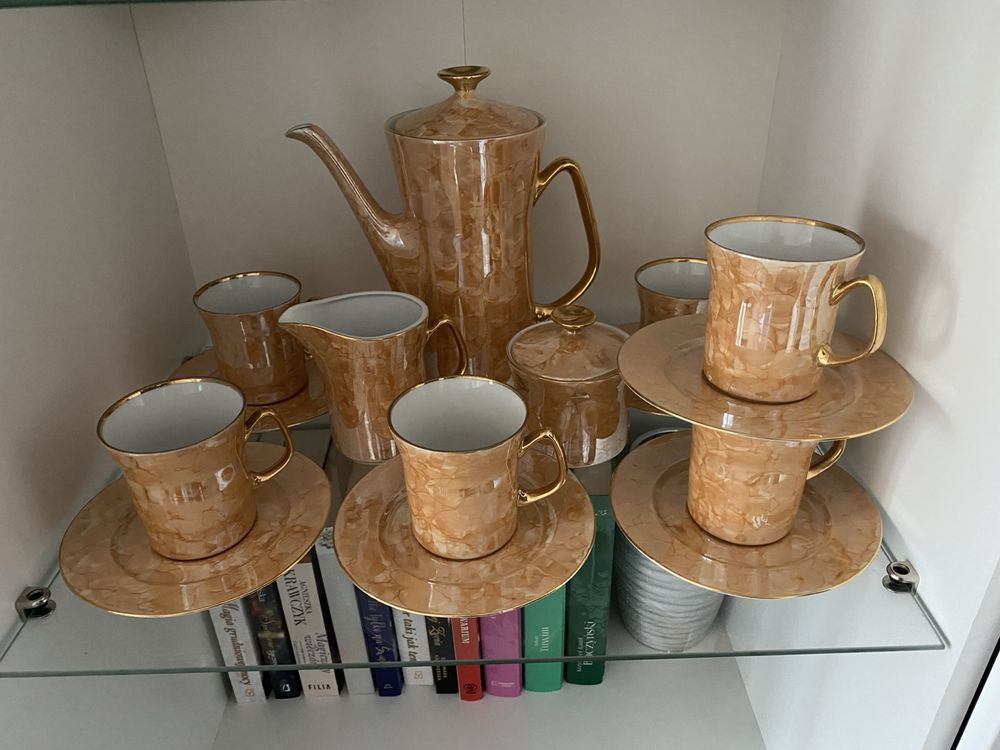 Serwis kawowy/ herbaty Włocławek porcelana
